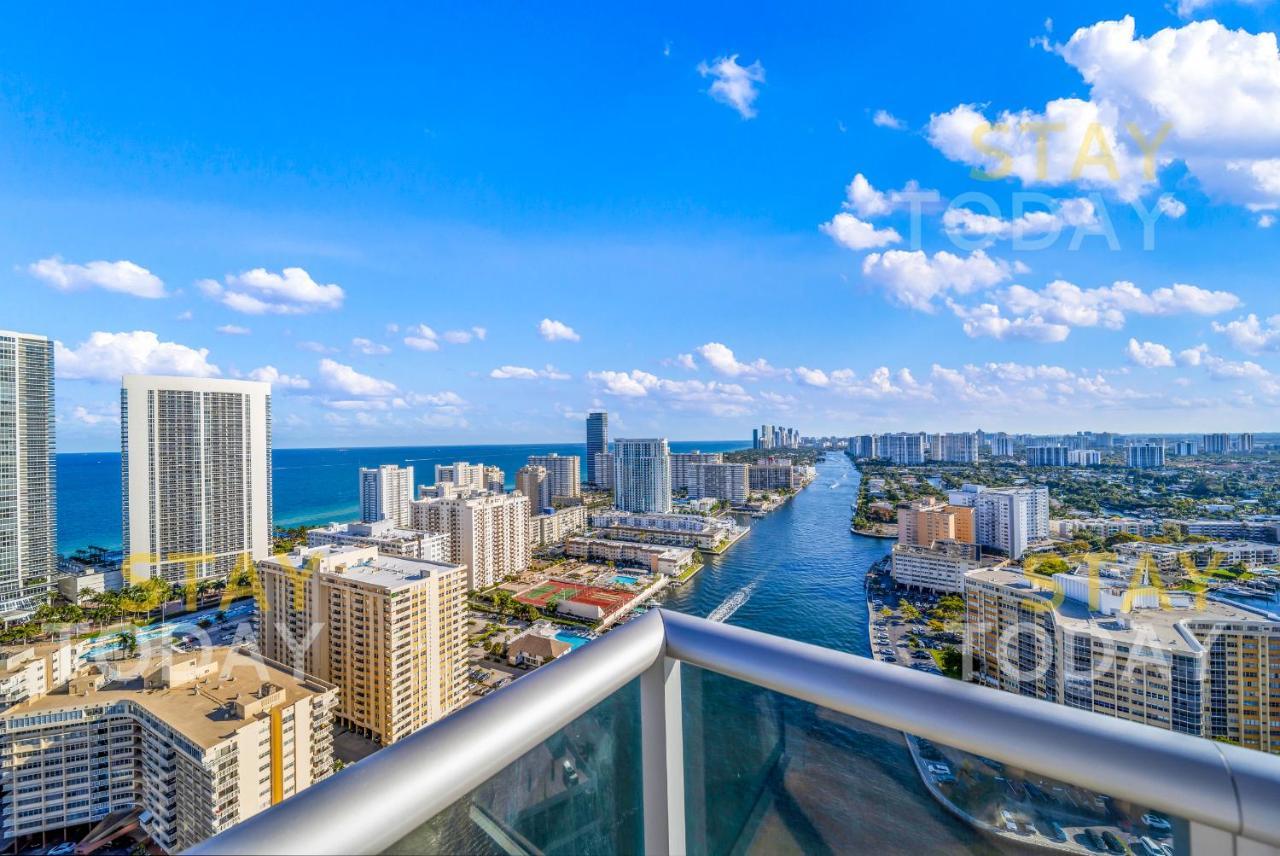 Beachwalk Resort Ph - Dream-Sky Mansion 3Dbr And 3Ba Luxury Penthouse Hallandale Beach Exteriér fotografie